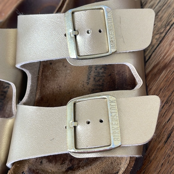 Birkenstock Arizona Gold Birko-Flor 39 / 8-8.5 - Picture 11 of 11